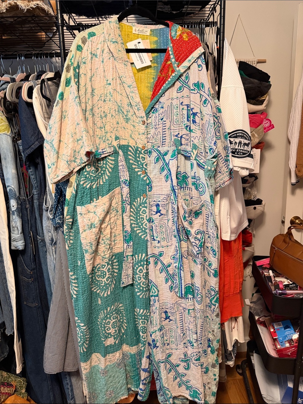 NWT Kantha Bae hooded jumpsuit